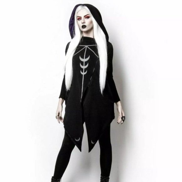 Rogue+Wolf Moon Seer Cardigan with Over - Picture 2 of 4